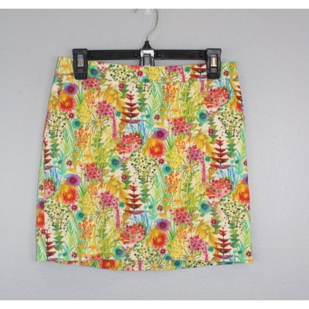 J.Crew x Liberty of London Fabrics Skirt Women's 4 Bright Floral Mini Spring